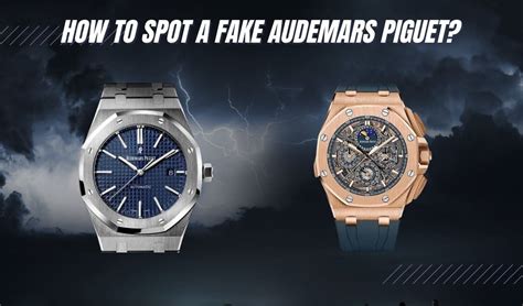 how do i spot a fake audemars piguet watch|false audemars watches.